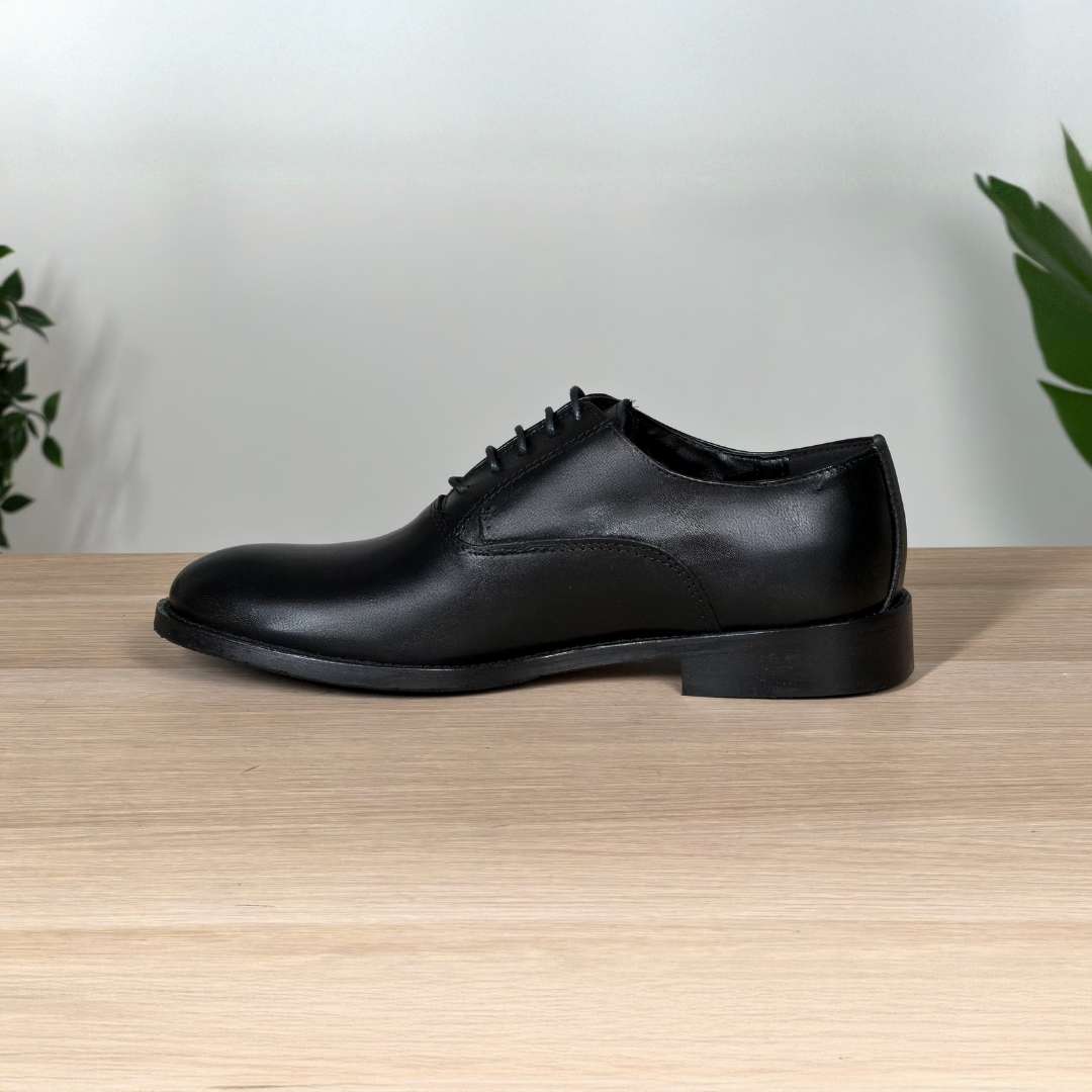 Francesina in pelle liscia di vitello - Nero