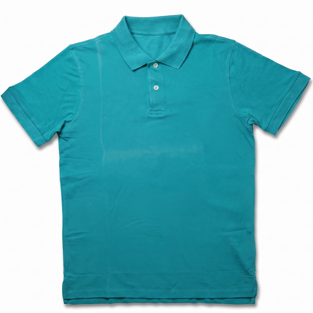 Polo in cotone - Pavone