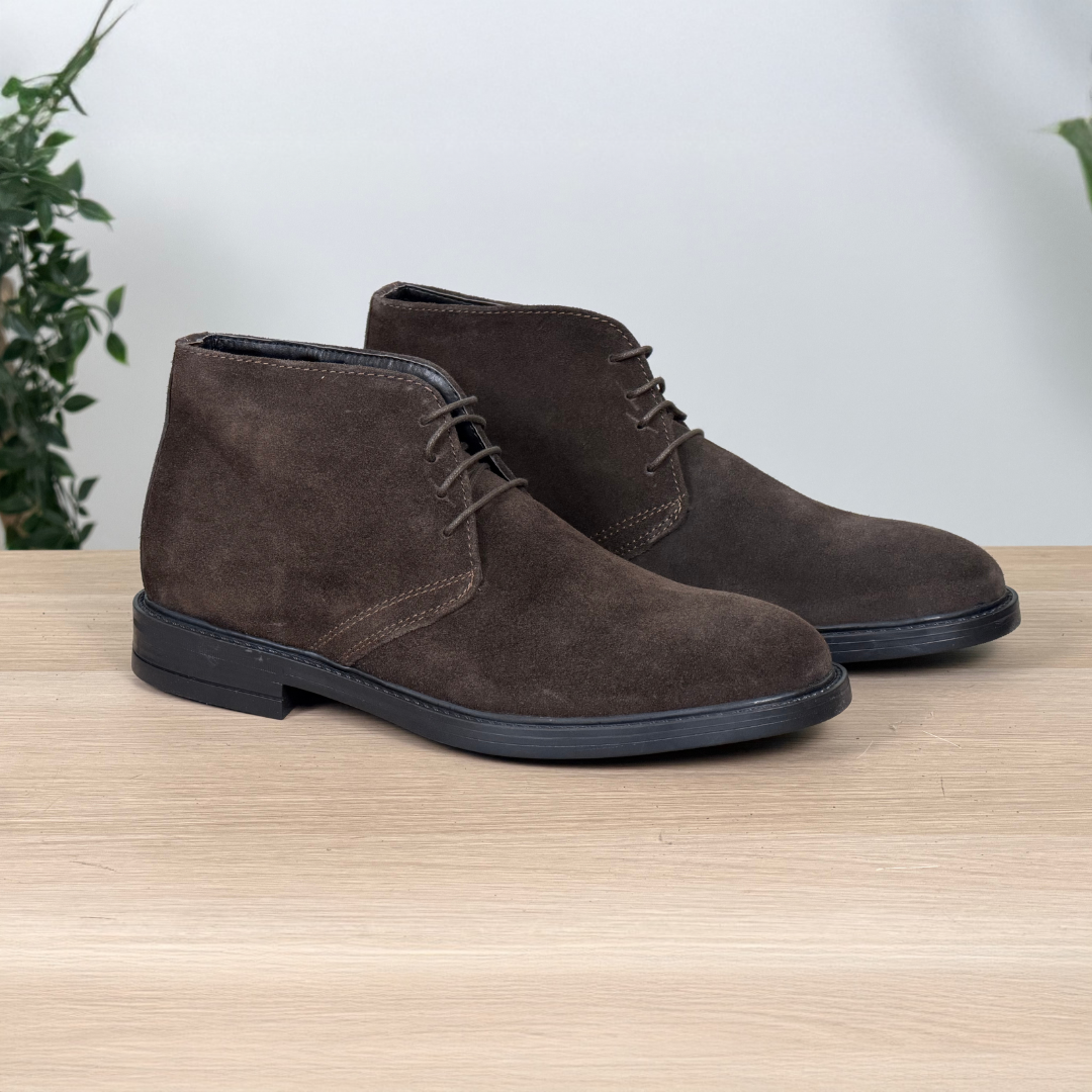 Polacchine in camoscio - Testa di moro