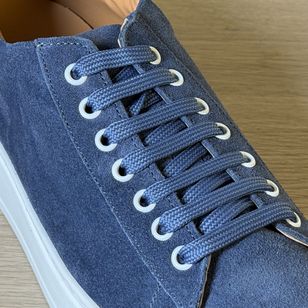 Sneakers in pelle di camoscio - Jeans