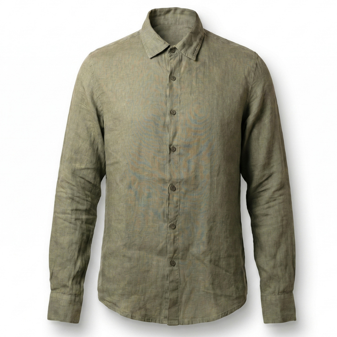 Camicia Lino - Militare