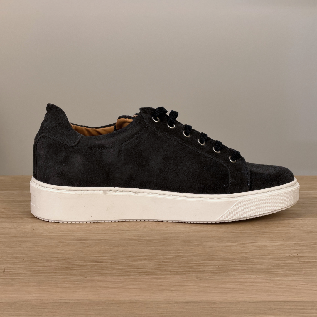 Sneakers in camoscio - Blu