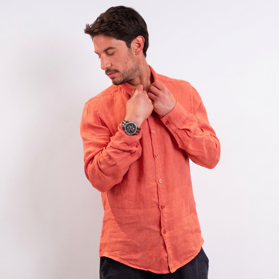 Camicia Lino - Pepe Rosa