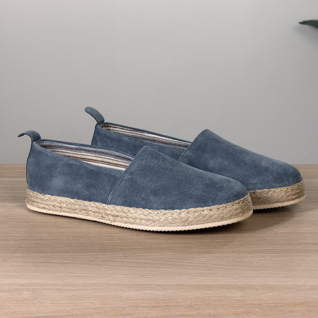 Espadrillas leggere in camoscio - Jeans