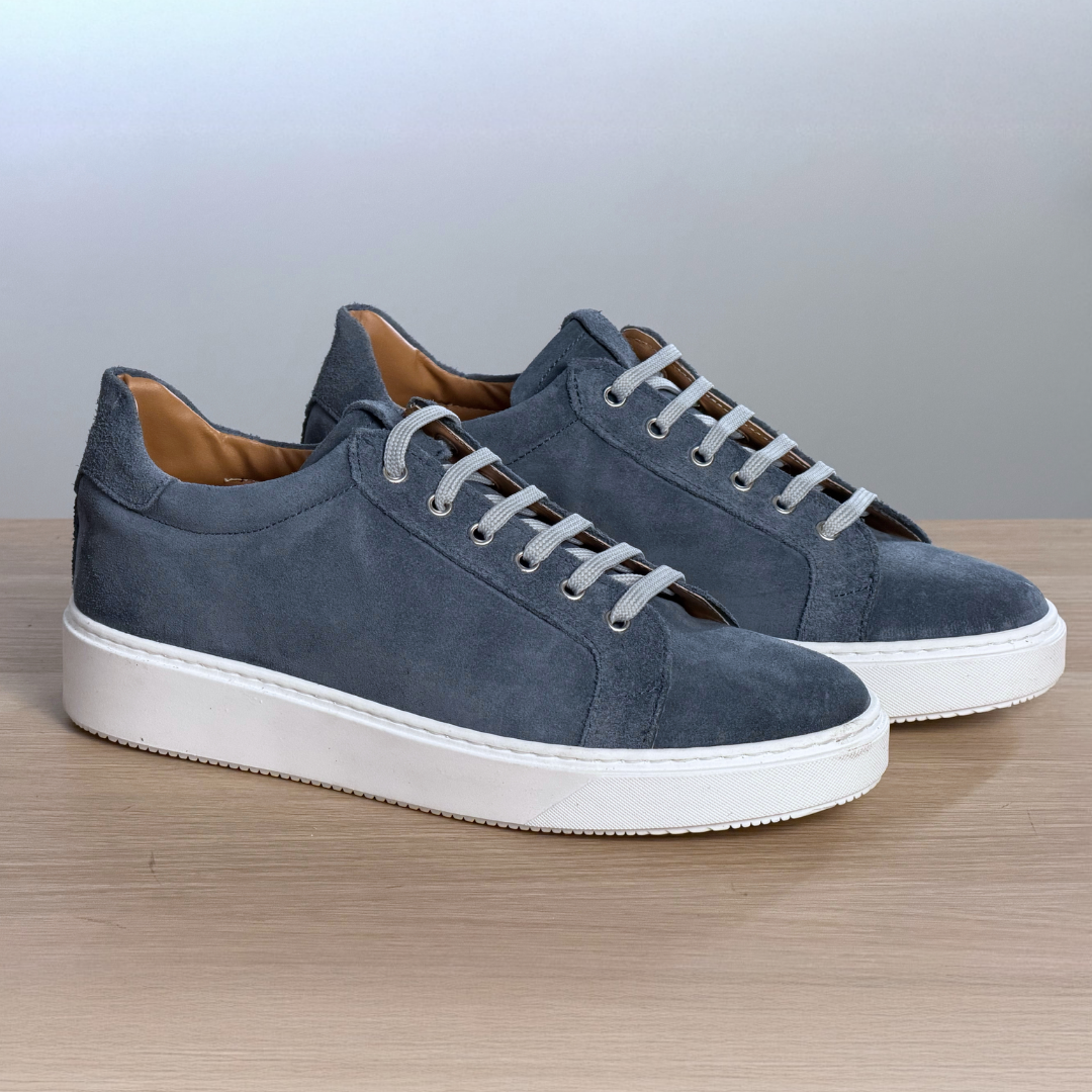 Sneakers in pelle - Jeans