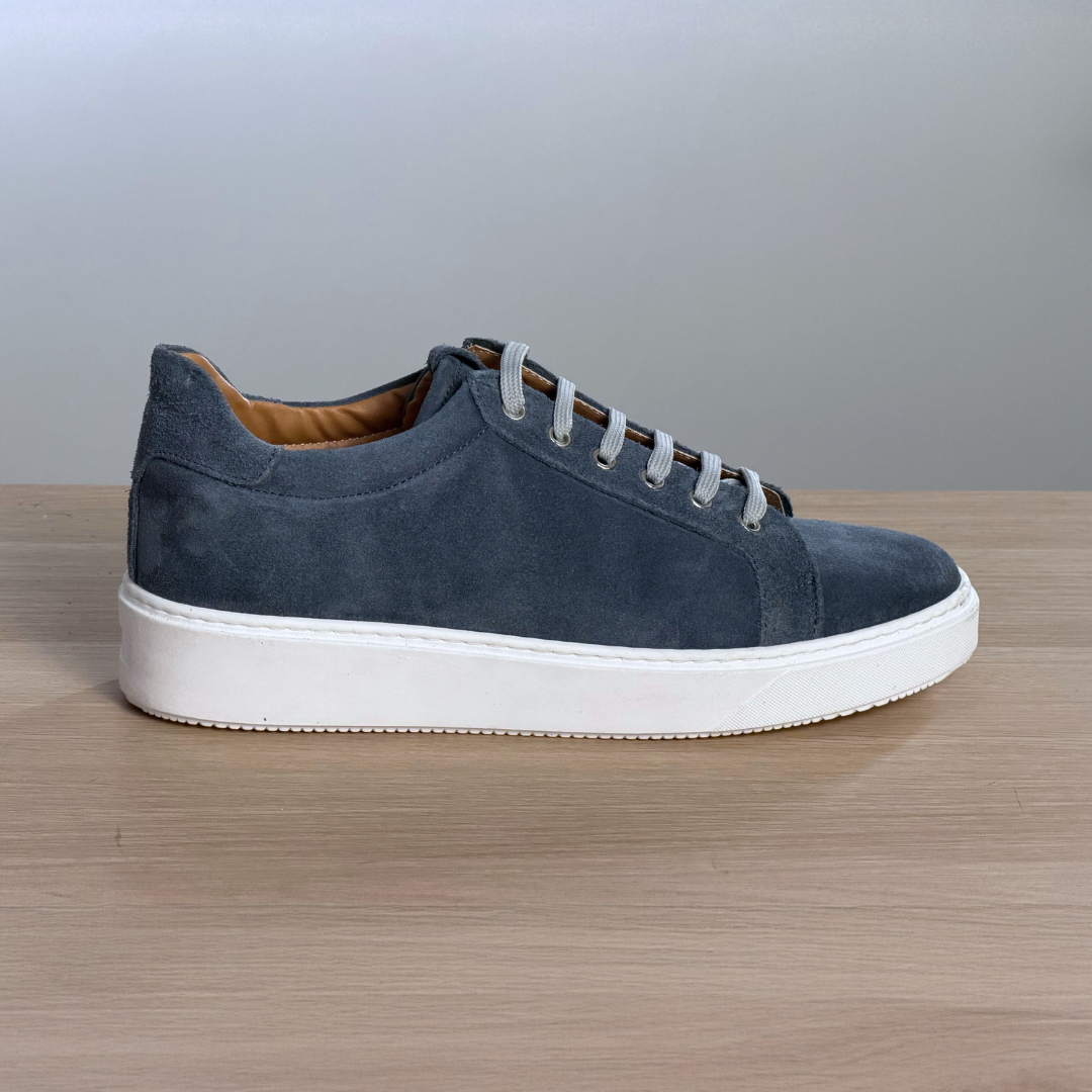 Sneakers in pelle - Jeans