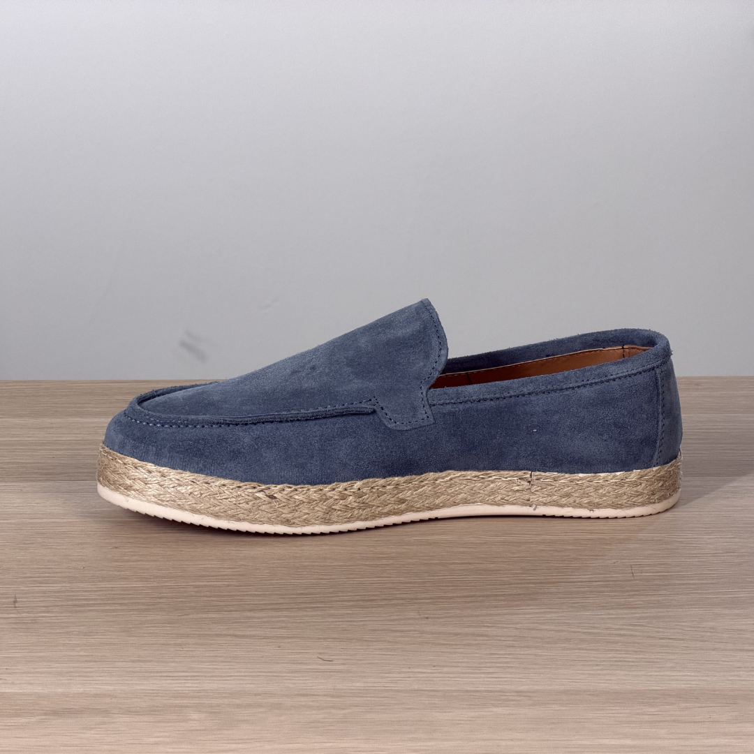 Espadrillas classica in camoscio - Jeans