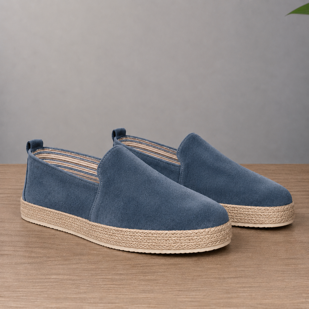 Espadrillas leggere in camoscio - Jeans